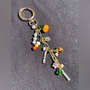 Fall vibes keychain